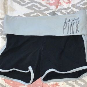 Victoria’s Secret pink yoga shorts